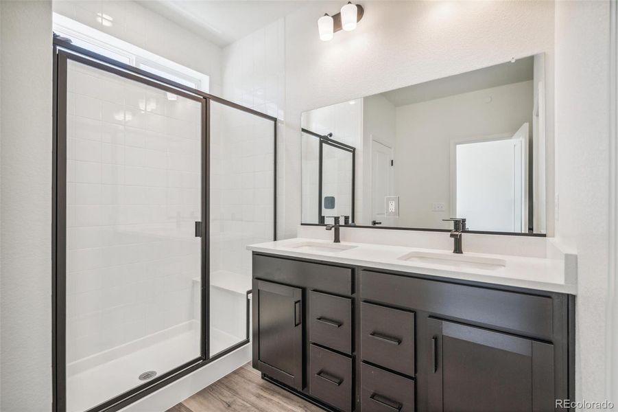 Furnished interior view inside a new home in Legato, Commerce City (Image 11).