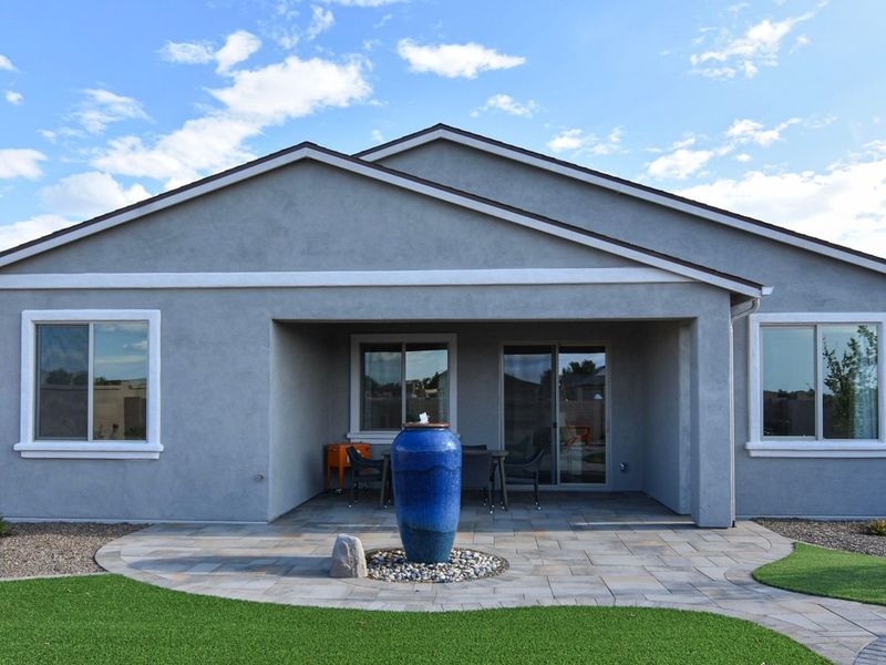 Representative exterior details of a home built from the The Harmony by Davidson Homes LLC in North Ridge at Pronghorn Ranch, Prescott Valley (Image 28). Representative exterior details of a home built from the The Harmony by Davidson Homes LLC in North Ridge at Pronghorn Ranch, Prescott Valley (Image 28).