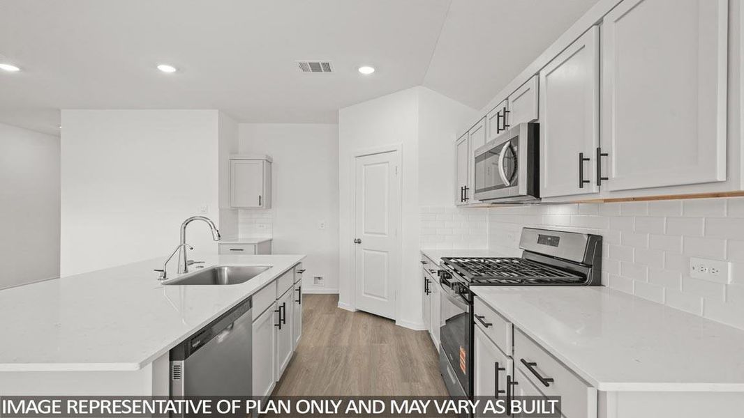 Furnished interior view inside a new home in The Canopies, Splendora (Image 6). Furnished interior view inside a new home in The Canopies, Splendora (Image 6).