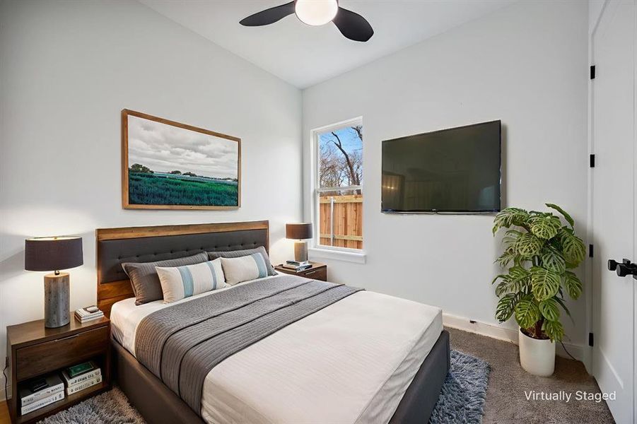 Furnished interior view inside a new home in , Dallas (Image 30).