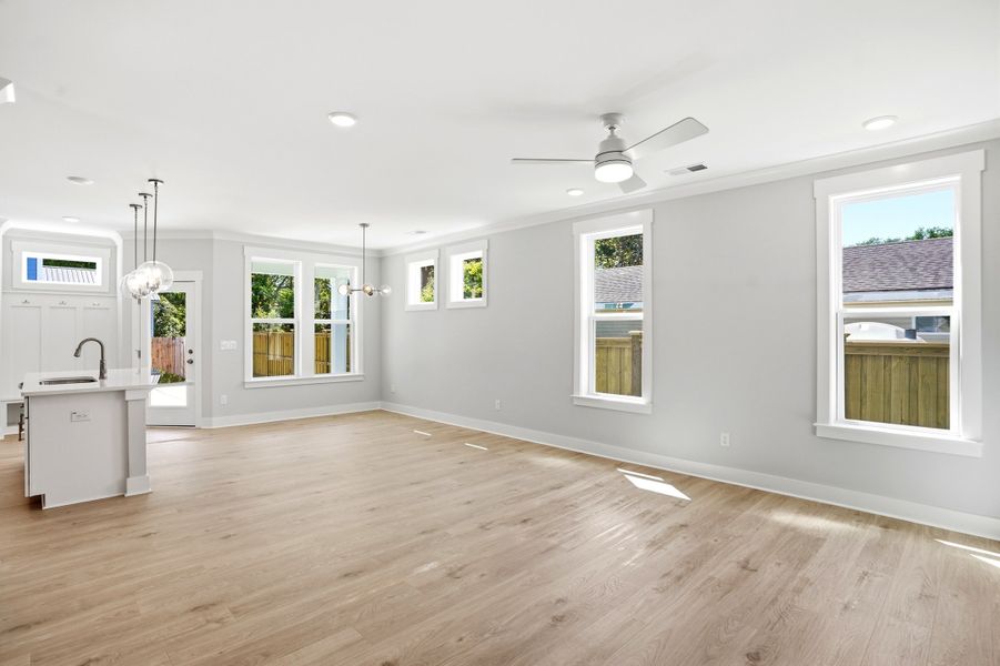 Representative unfurnished interior of a home built from the The Remington by RobuckHomes in Downtown Wilmington Collective, Wilmington (Image 95). Representative unfurnished interior of a home built from the The Remington by RobuckHomes in Downtown Wilmington Collective, Wilmington (Image 95).