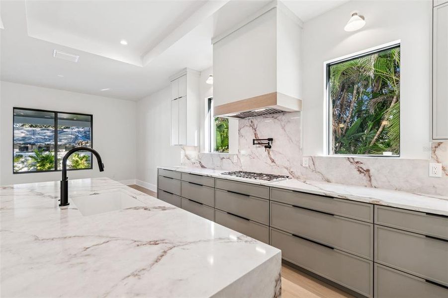 Furnished interior view inside a new home in , Tampa (Image 42).