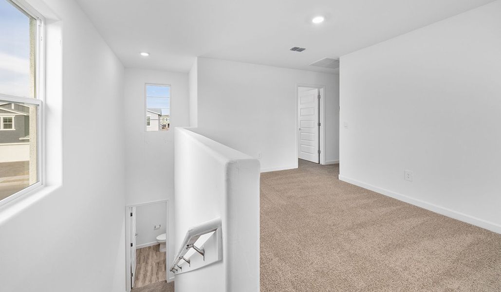 Representative unfurnished interior of a home built from the Elm - C30E by D.R. Horton in Redford Estates, Tucson (Image 29).