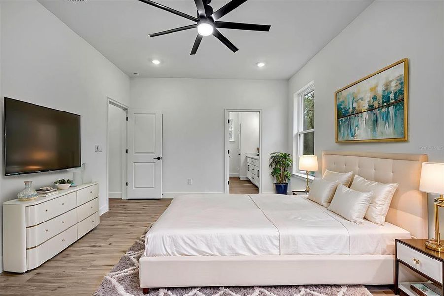 Furnished interior view inside a new home in , Weeki Wachee (Image 15).