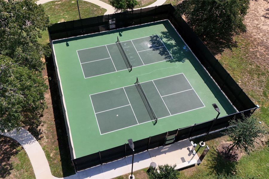 Community Pickle-ball Court Community Pickle-ball Court