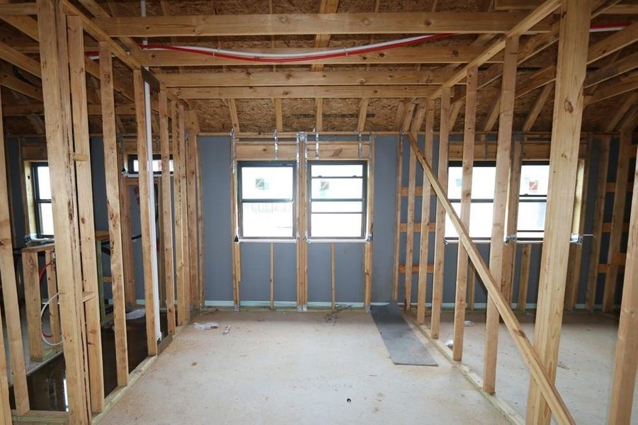 In-progress construction of a new home in Austin Point, Richmond, TX (Image 5). In-progress construction of a new home in Austin Point, Richmond, TX (Image 5).