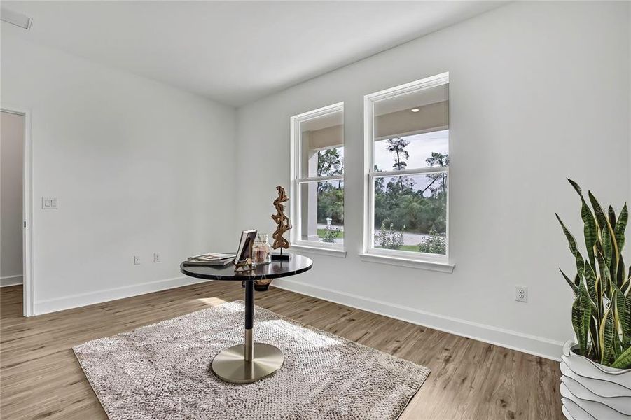 Furnished interior view inside a new home in , Weeki Wachee (Image 6). Furnished interior view inside a new home in , Weeki Wachee (Image 6).