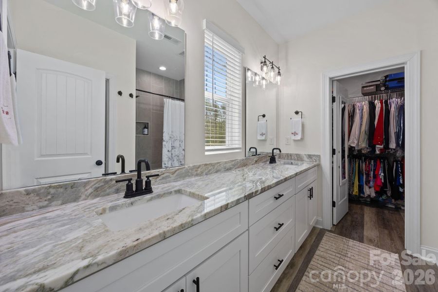 Furnished interior view inside a new home in , Monroe (Image 12).