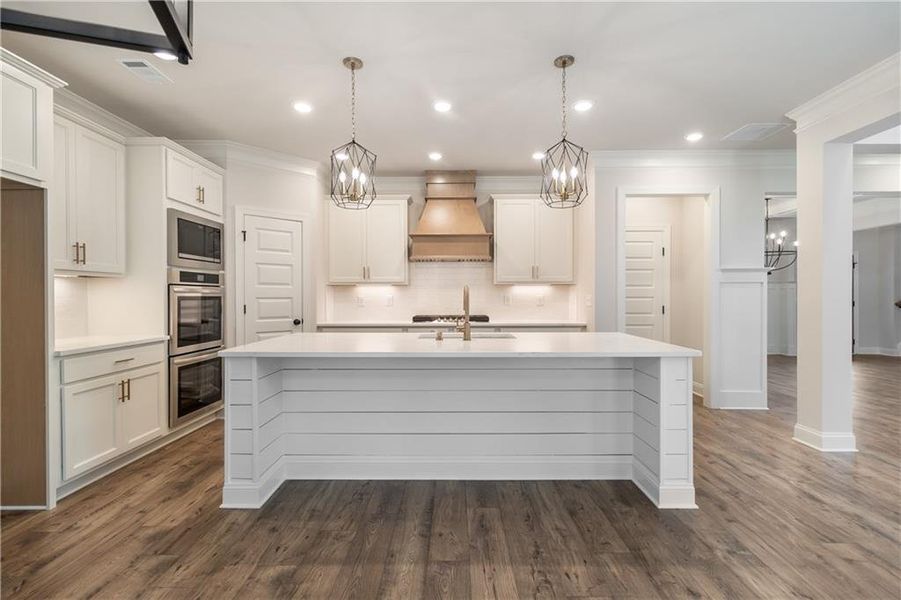 Furnished interior view inside a new home in Red Oak Ridge, Loganville (Image 5).