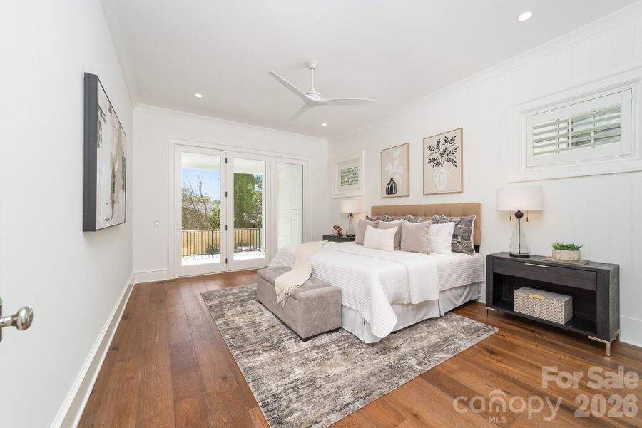 Furnished interior view inside a new home in , Davidson (Image 27).
