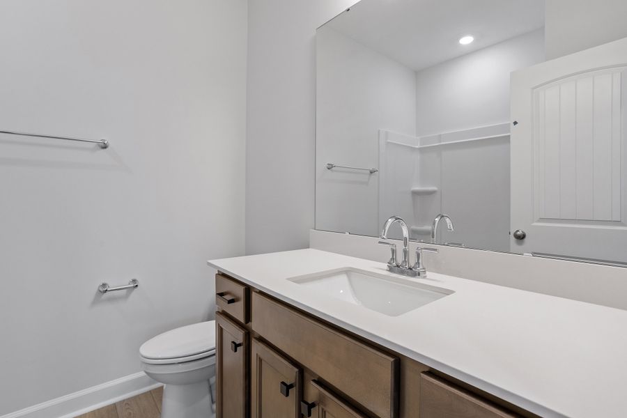 Furnished interior view inside a new home in Renaissance at White Oak, Garner (Image 13).