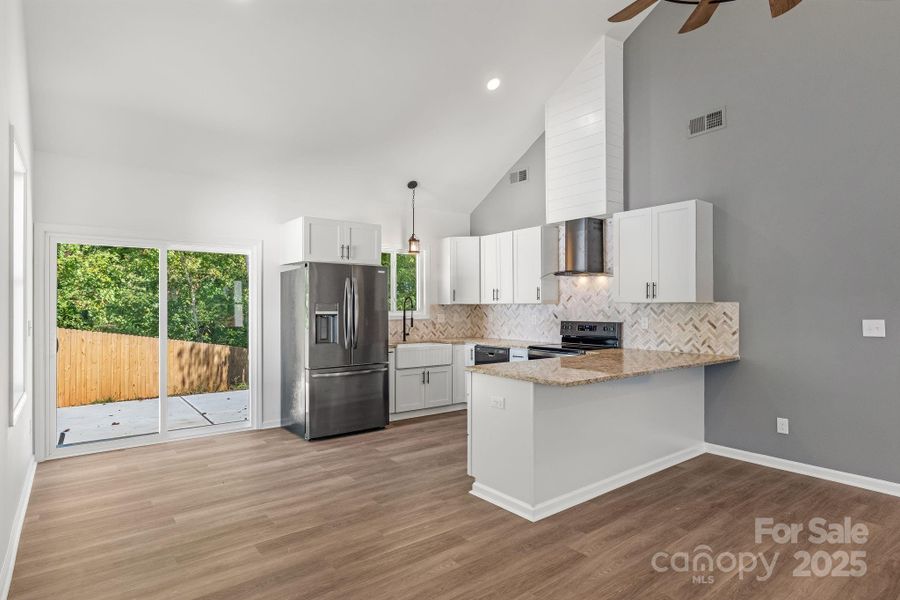 Furnished interior view inside a new home in , Cherryville (Image 19). Furnished interior view inside a new home in , Cherryville (Image 19).