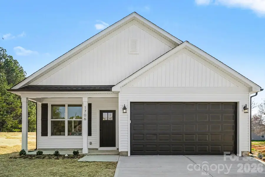 Front exterior of a new home in , Kannapolis, NC, highlighting curb appeal (Image 1). Front exterior of a new home in , Kannapolis, NC, highlighting curb appeal (Image 1).