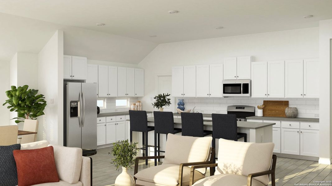 Furnished interior view inside a new home in Navarro Ranch: Brookstone II and Woodbridge Collection, Seguin (Image 14). Furnished interior view inside a new home in Navarro Ranch: Brookstone II and Woodbridge Collection, Seguin (Image 14).