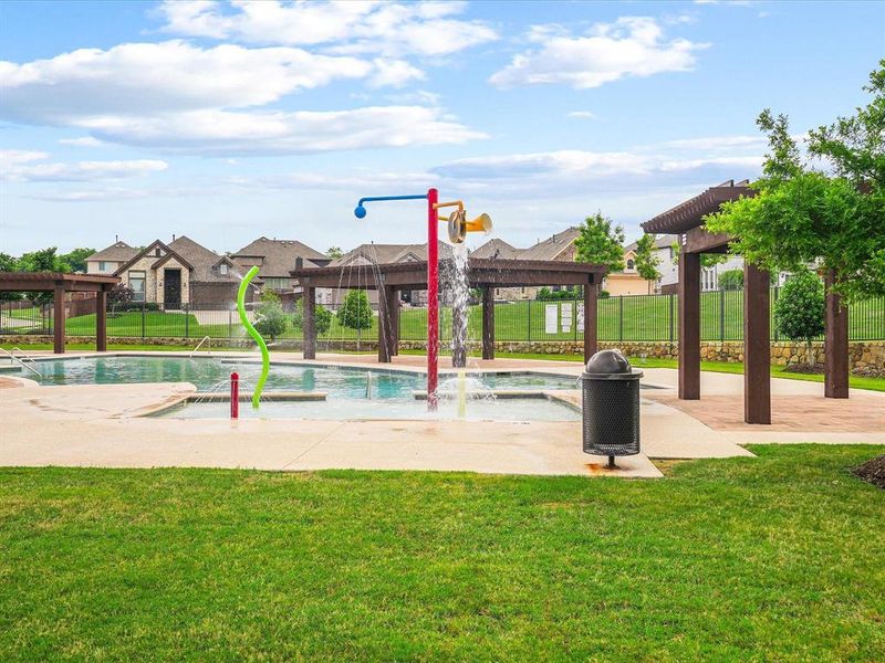 Part of the HOA maintained Timberbrook Community Amenities.