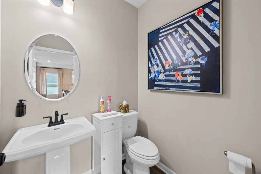Furnished interior view inside a new home in Upton Landing, Cleveland (Image 18).