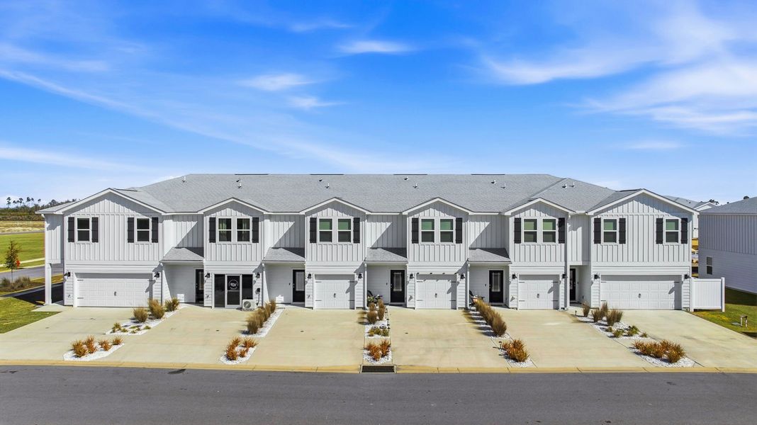 Front exterior of a new home in Salt Creek at Mexico Beach, Mexico Beach, FL, highlighting curb appeal (Image 15).
