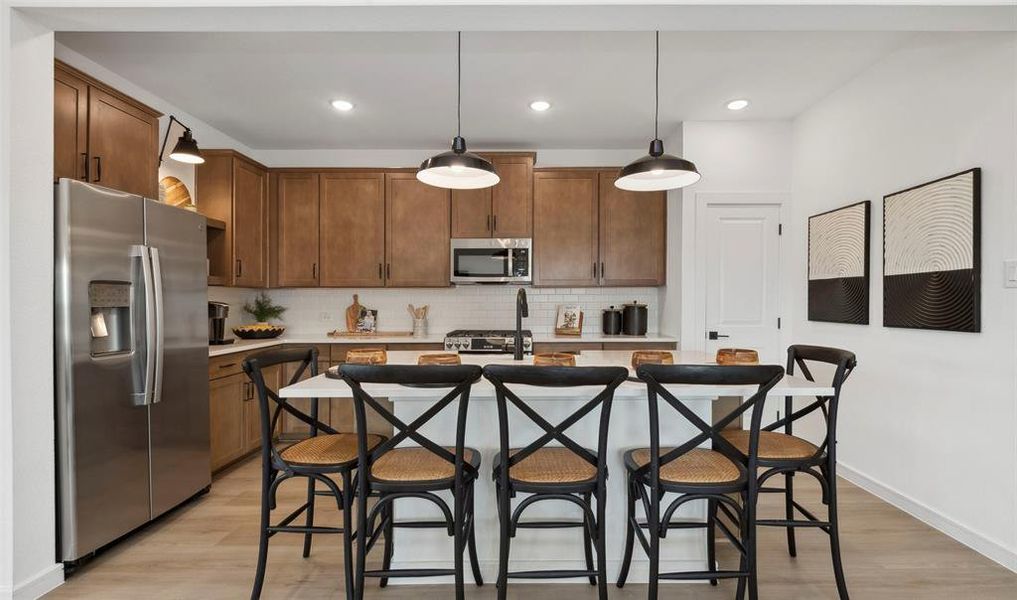Furnished interior view inside a new home in Caldwell Lakes, Dallas (Image 14).