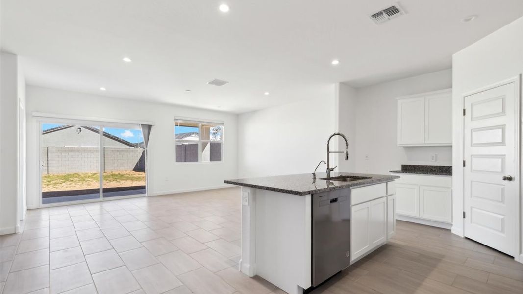 Furnished interior view inside a new home in Sorrento, Maricopa (Image 3).