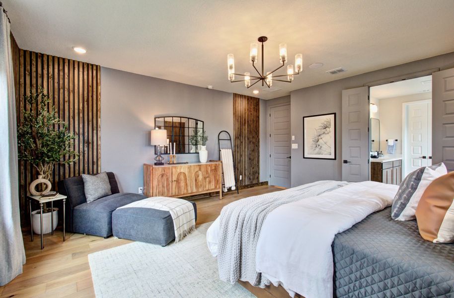 Representative furnished interior of a home built from the Enclave Series - Fiji by DRB Homes in Dauer Ranch, New Braunfels (Image 14).