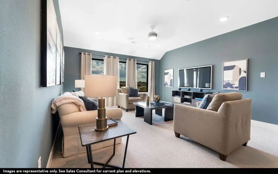 Furnished interior view inside a new home in Ashland, Angleton (Image 24).