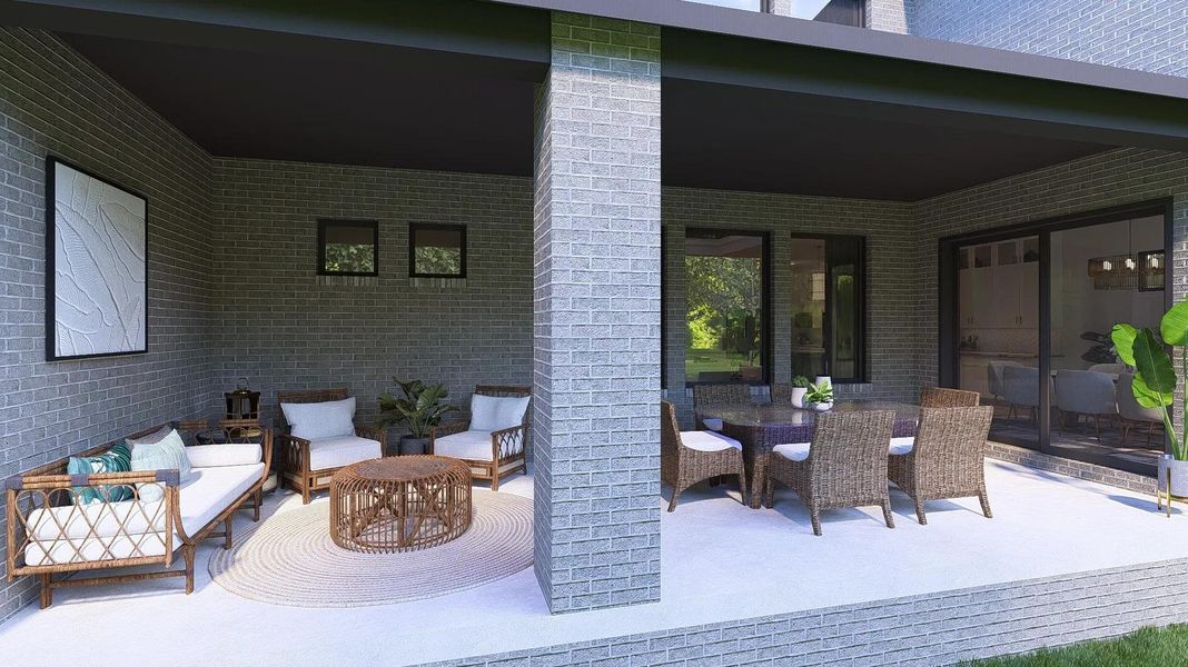 The Waylon Outdoor Living Area The Waylon Outdoor Living Area