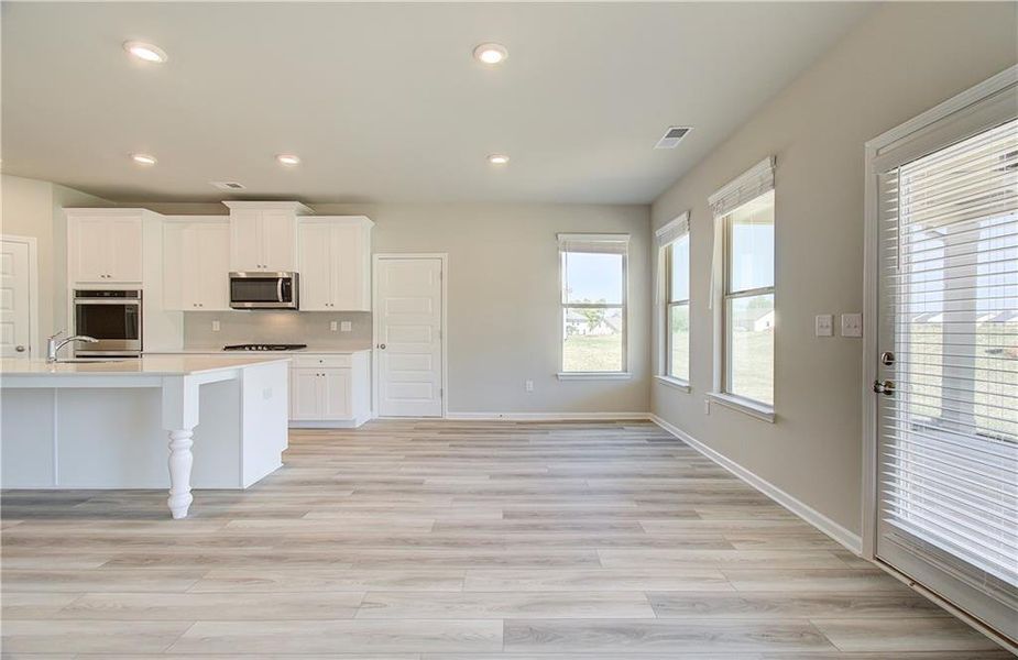 Spacious, unfurnished interior of a new home in Cambria at Traditions, Hampton (Image 15). Spacious, unfurnished interior of a new home in Cambria at Traditions, Hampton (Image 15).