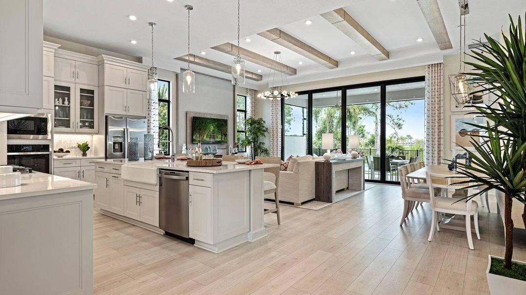 Kitchen to Great Room