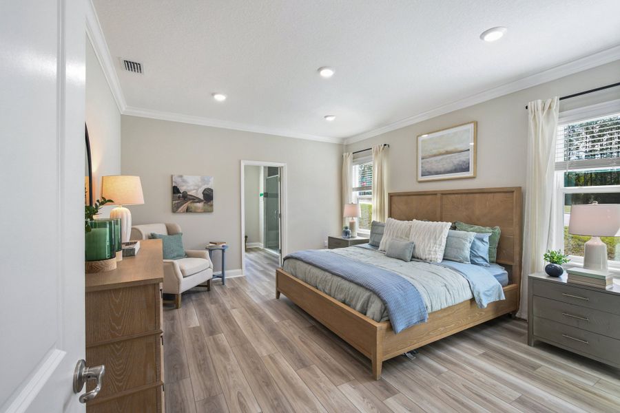 Furnished interior view inside a new home in Palm Coast, Palm Coast (Image 37).