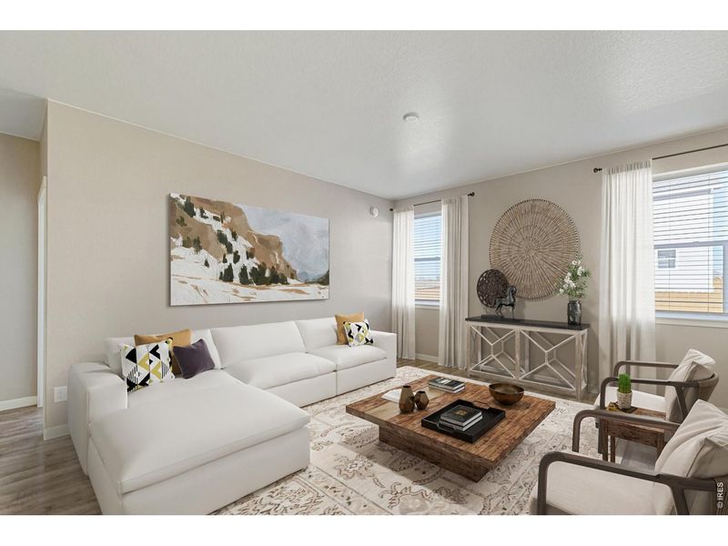 Furnished interior view inside a new home in Tailholt, Severance (Image 15).