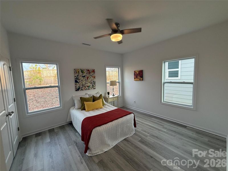 Furnished interior view inside a new home in , Belmont (Image 10).