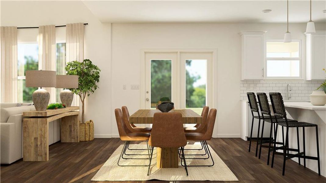 Furnished interior view inside a new home in Deer Valley, Canton (Image 11). Furnished interior view inside a new home in Deer Valley, Canton (Image 11).