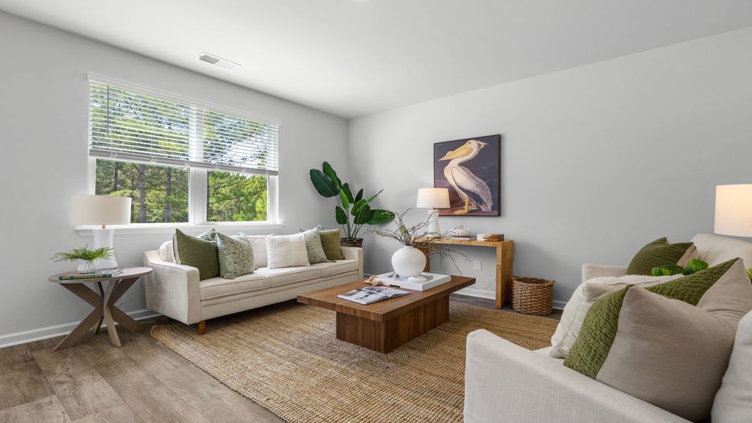Furnished interior view inside a new home in Holly Oaks, Statesboro (Image 5).