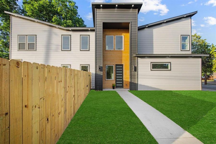 View of front facade