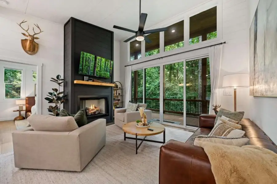 Furnished interior view inside a new home in , Morganton (Image 3).