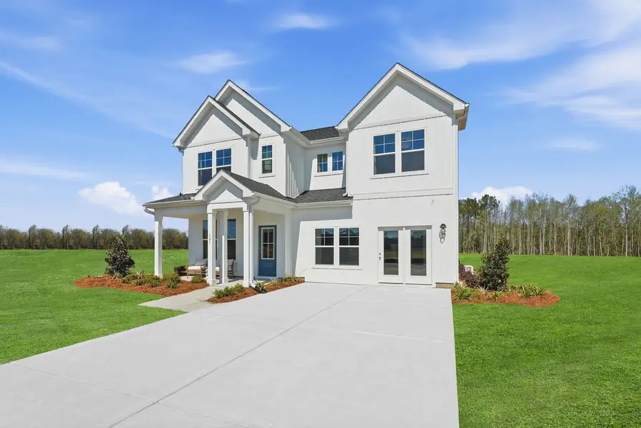 Representative exterior photo of a completed home built from the The Indigo by Stanley Martin Homes in Chapin Place, Chapin, SC (Image 24).