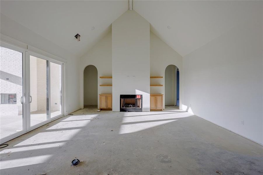 In-progress construction of a new home in , Aledo, TX (Image 7).