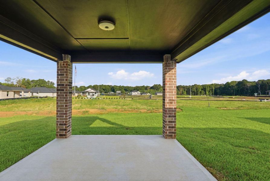 Exterior details and patio area of a home in , Willis (Image 3). Exterior details and patio area of a home in , Willis (Image 3).