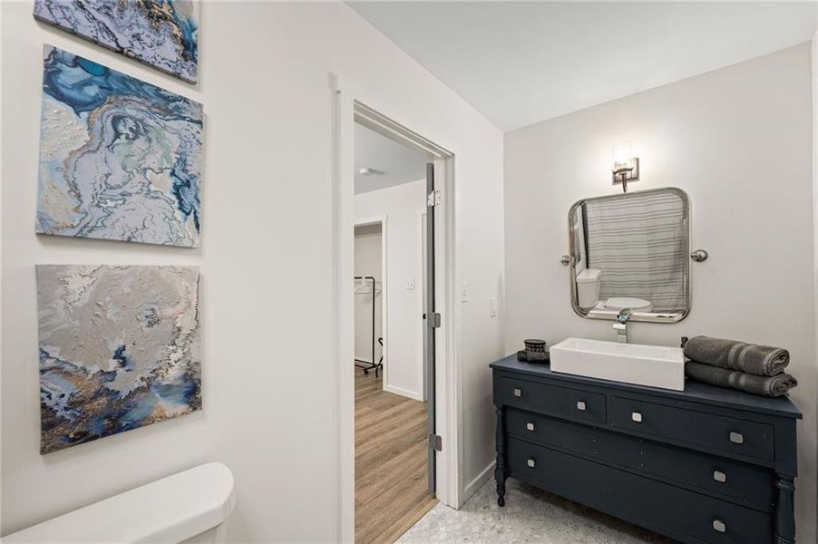 Furnished interior view inside a new home in , Dahlonega (Image 31).