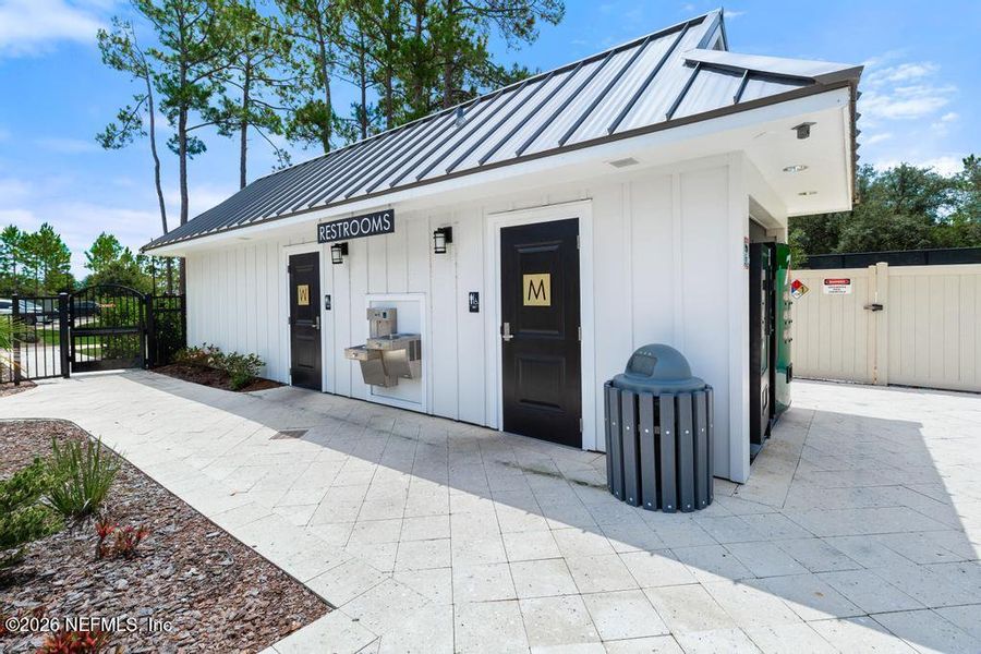 Exterior details and patio area of a home in Trailmark, St. Augustine (Image 29). Exterior details and patio area of a home in Trailmark, St. Augustine (Image 29).