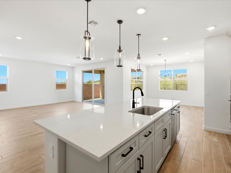 Furnished interior view inside a new home in Naranja Trails, Oro Valley (Image 4).