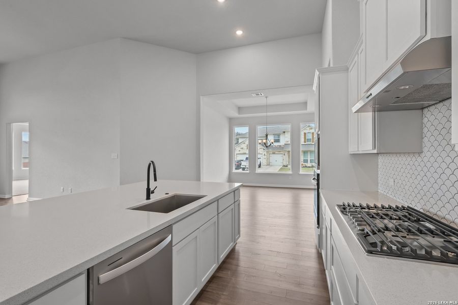 Furnished interior view inside a new home in Buffalo Crossing, Cibolo (Image 11).