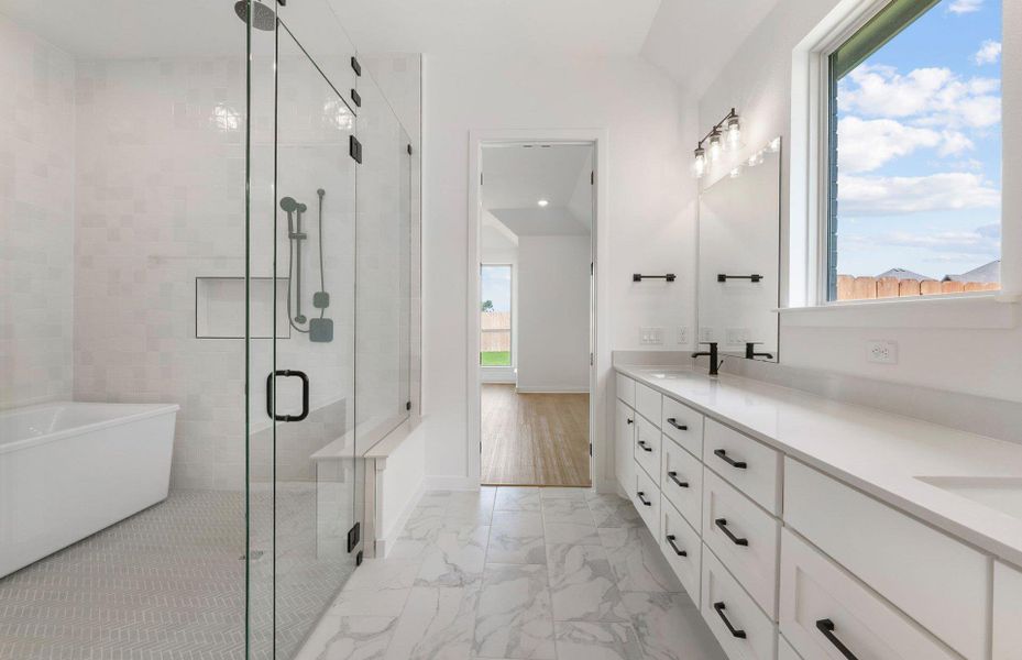 Furnished interior view inside a new home in Kuempel Estates, Pflugerville (Image 29). Furnished interior view inside a new home in Kuempel Estates, Pflugerville (Image 29).