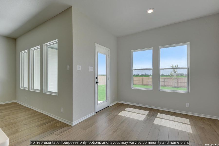 Spacious, unfurnished interior of a new home in The Wilder, Adkins (Image 19).