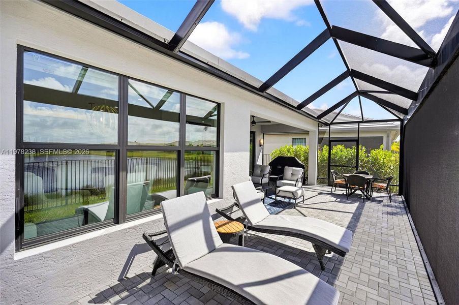 Exterior details and patio area of a home in , Port St. Lucie (Image 25).