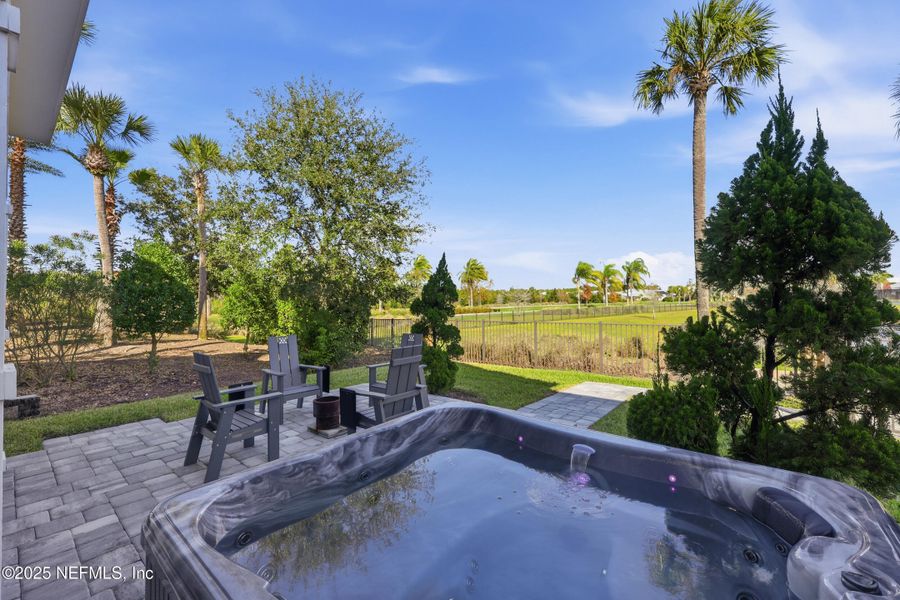 Exterior details and patio area of a home in , St. Johns (Image 32).