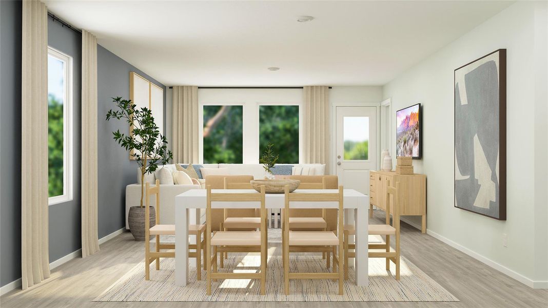 Furnished interior view inside a new home in The Grand Prairie, Hockley (Image 27).