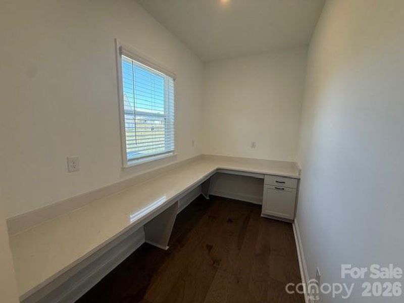 Planning Center off the Kitchen