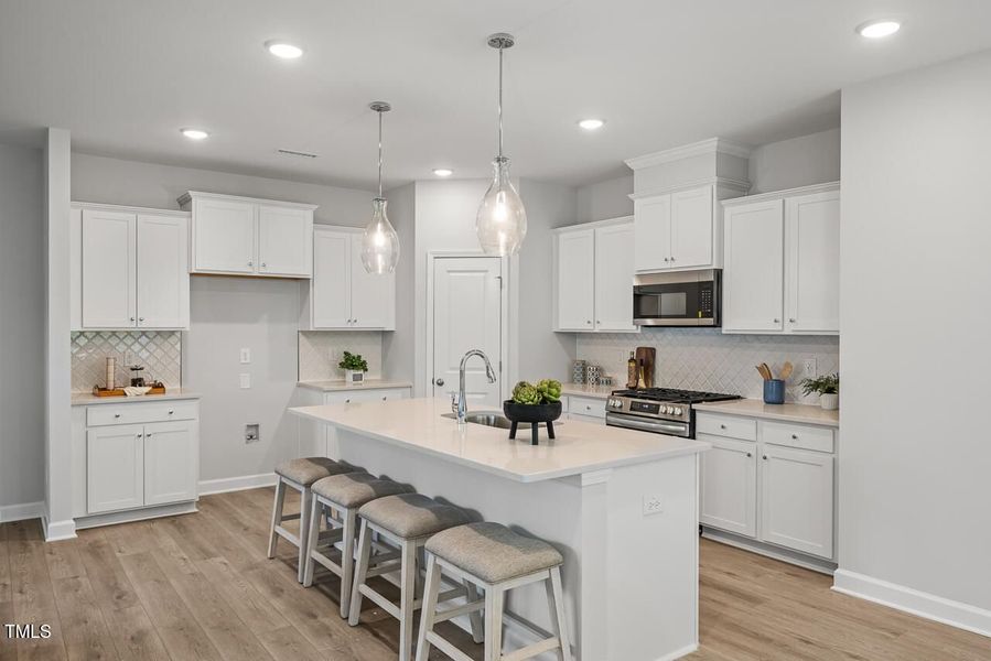 Furnished interior view inside a new home in Gregory Village, Lillington (Image 104).