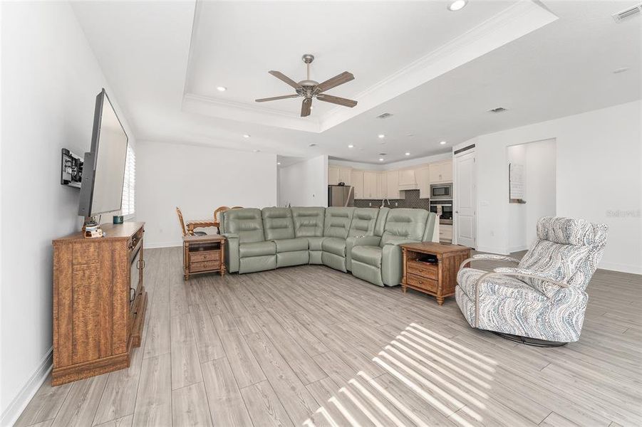 Furnished interior view inside a new home in , Ocala (Image 8). Furnished interior view inside a new home in , Ocala (Image 8).
